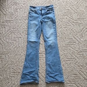 American Eagle Hi Rise Flare Size 2 X-Long